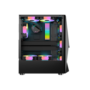 <strong>Buy</strong> Gaming <strong>Pc</strong> Atx <strong>Pc</strong> Oem All in One Custom with Lcd Temperature Display Dustproof Plexiglass RGB Computer <strong>Case</strong> - Product Image 6