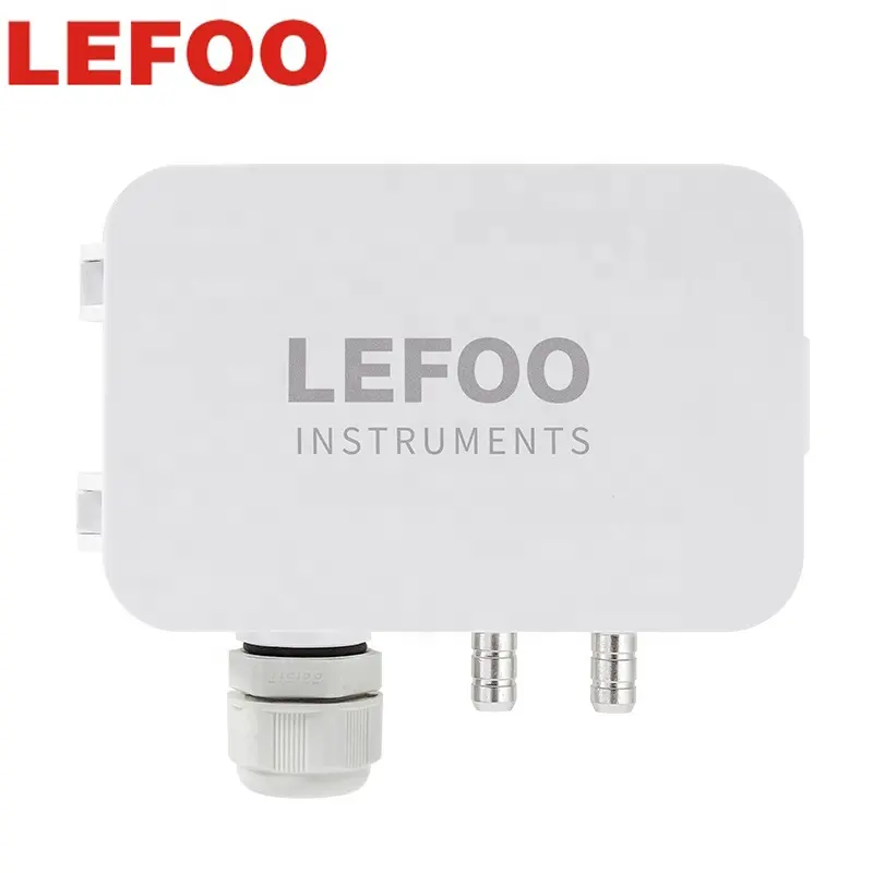 LEFOO Sensitive Differential Pressure Transmitter for HVAC Air Conditioning 4-20ma Output RS485