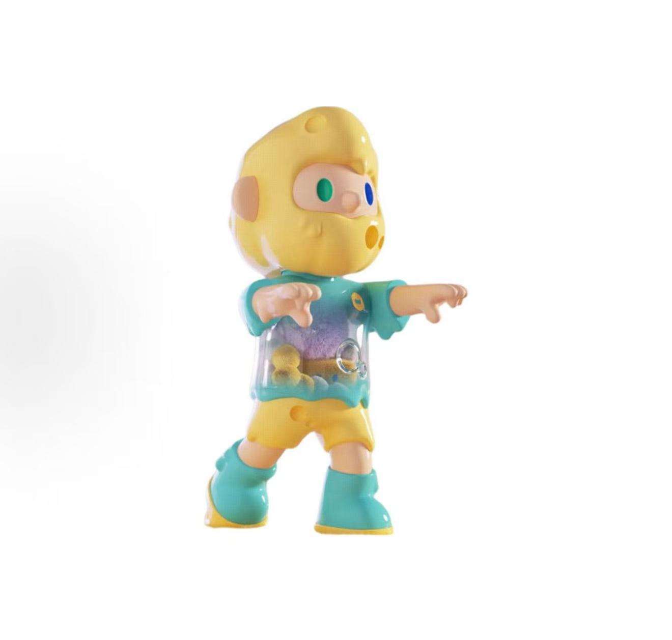 ชาวนาบ๊อบซานต้าซอมบี้ชีสเด็กแรกเกิด