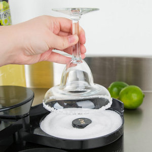 Bartender Tool, Salt Box Spice Container, <strong>3</strong> Tier Bar Glass Salt Rimmer for Margarita and <strong>Cocktail</strong> - Product Image 3