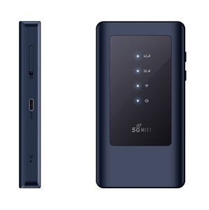 เราเตอร์พกพา5G Wi-Fi แบบพกพาพร้อมแบตเตอรี่4400ma/ชม. และหน้าจอ2.4GHz 5.8GHz ฮอตสปอต Wi-Fi ขนาดเล็กสำหรับใช้ในบ้าน - Product Image 1