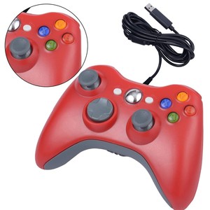 Xbox 360 için Gamepad kablolu Joystick denetleyicisi çift titreşim kablolu Joystick XBOX için 360 denetleyici Gamepad Joypad - Product Image 5