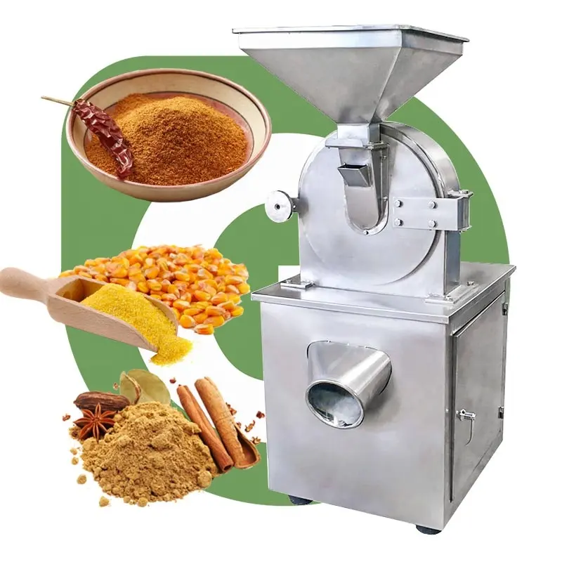 Muscovado Zucker Ginseng Waschmittel Arabischer Gummi Muschel Moringa Gewürz mühle Mühle Chili pulver machen Maschine