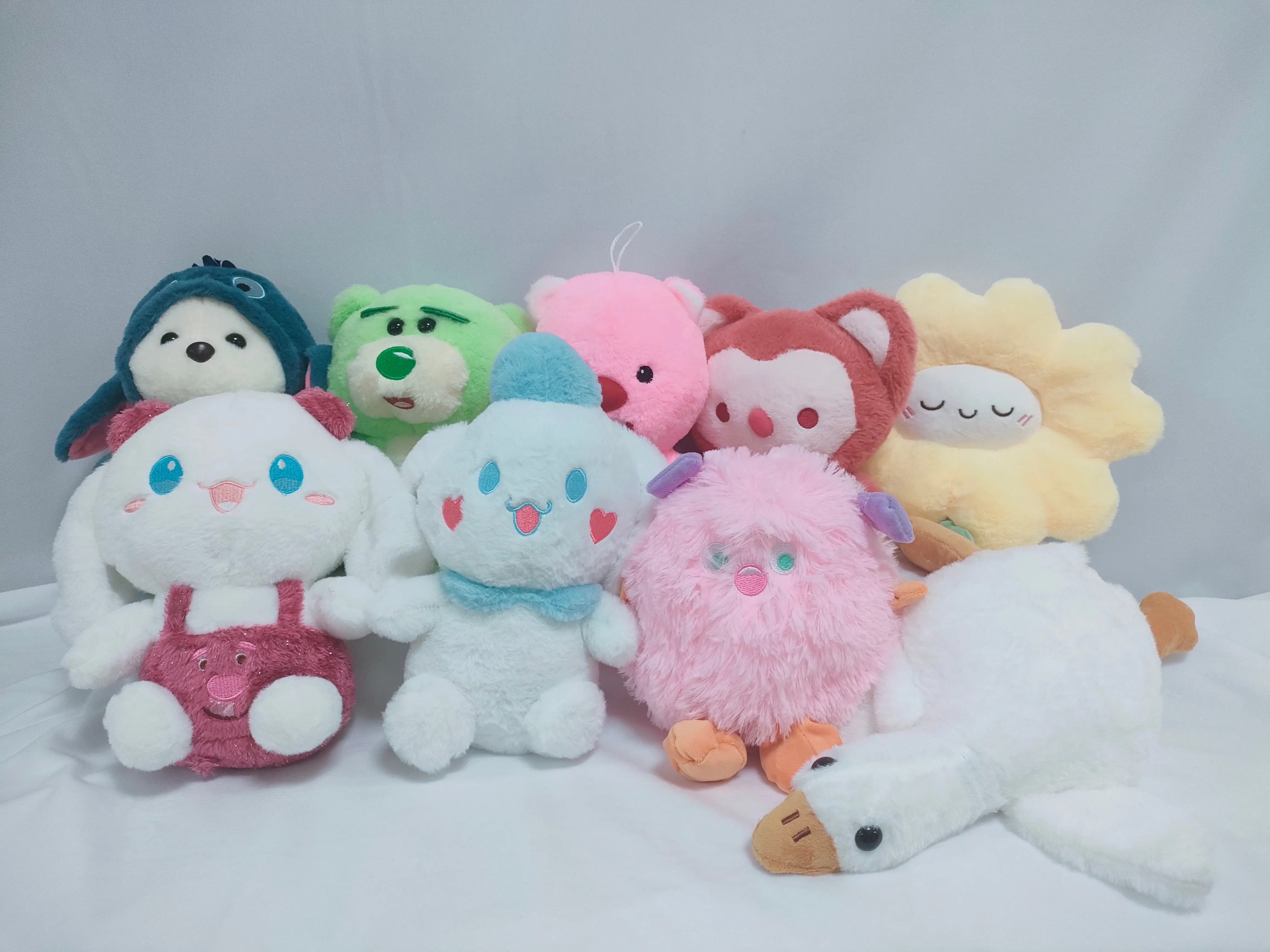 Produsen mainan boneka hewan kucing kustom boneka mesin pengambil grosir