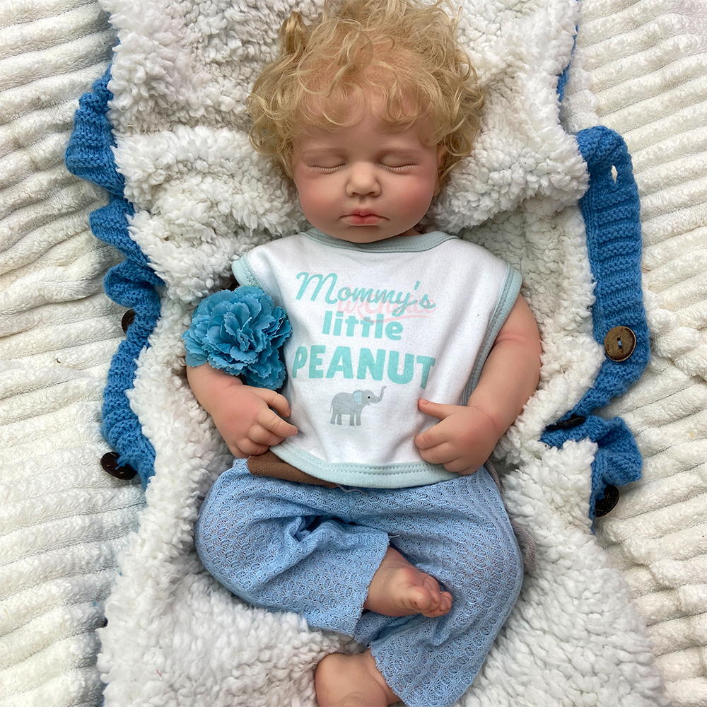 Boy #1 & blonde curly hair