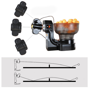 Fabbrica di buona qualità direttamente strumento di allenamento Ping-pong programmazione Robot macchina per palline da Ping pong per la pratica - Product Image 5