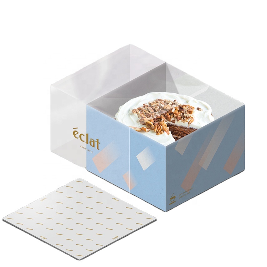 Fetta di torta-baby blue PET set