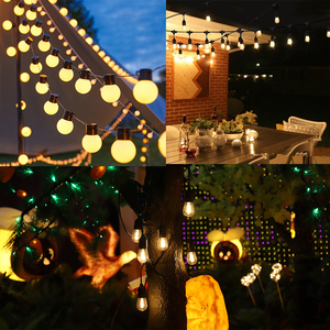 Customizable IP65 Outdoor RGB 5m E27 LED <strong>String</strong> Light PVC Material for Christmas for Courtyard Lawn Decoration - Product Image 6