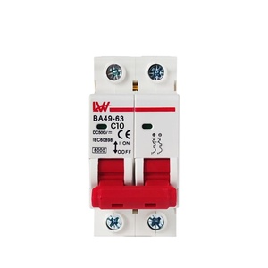 Dc mcb 4p 20a 1000v 6a-63aソーラー2p dc再生可能エネルギー回路ブレーカー - Product Image 1