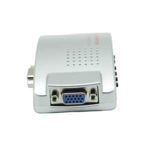 Convertidor de TV VGA portátil a 3 RCA S-Video AV Una salida de señales VGA con función Plug and Play Incluye adaptador - Product Image 5