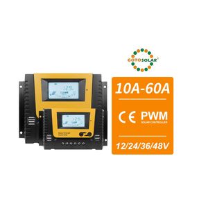 转到太阳能清晰显示参数，方便及时调整迷你脉宽调制10A 30A 50A太阳能充电控制器 - Product Image 1