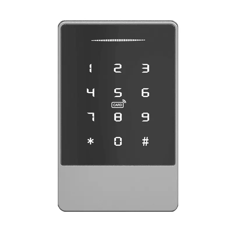 Impermeável Bluetooth TTLOCK Smart Phone App Sistema de Controle Remoto Porta Metal Touch Keypad Biométrico Impressão Digital Porta Acesso