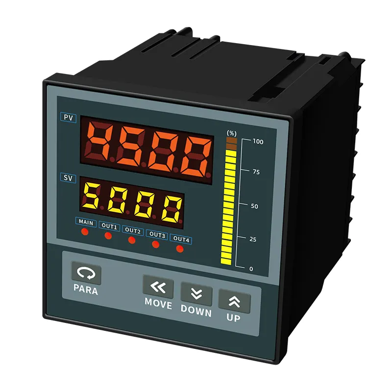 Termostato de pantalla Digital de entrada múltiple SSR/salida de relé para horno/industria PID controlador de temperatura inteligente