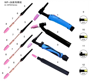 用于精密焊接的高性能WP26等离子焊炬 - Product Image 2