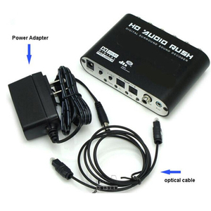 5.1 CH Audio Decoder SPDIF Coaxial to RCA DTS AC3 Optical Digital Amplifier <strong>Analog</strong> Converte Amplifier HD Audio Rush - Product Image 2