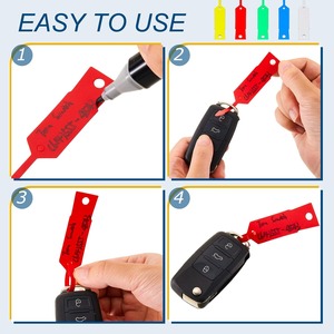 מצב חדש היפך תוויות מפתח eco id-locking מפתח טבעת תיקון תגיות עם מקש מזהה חץ