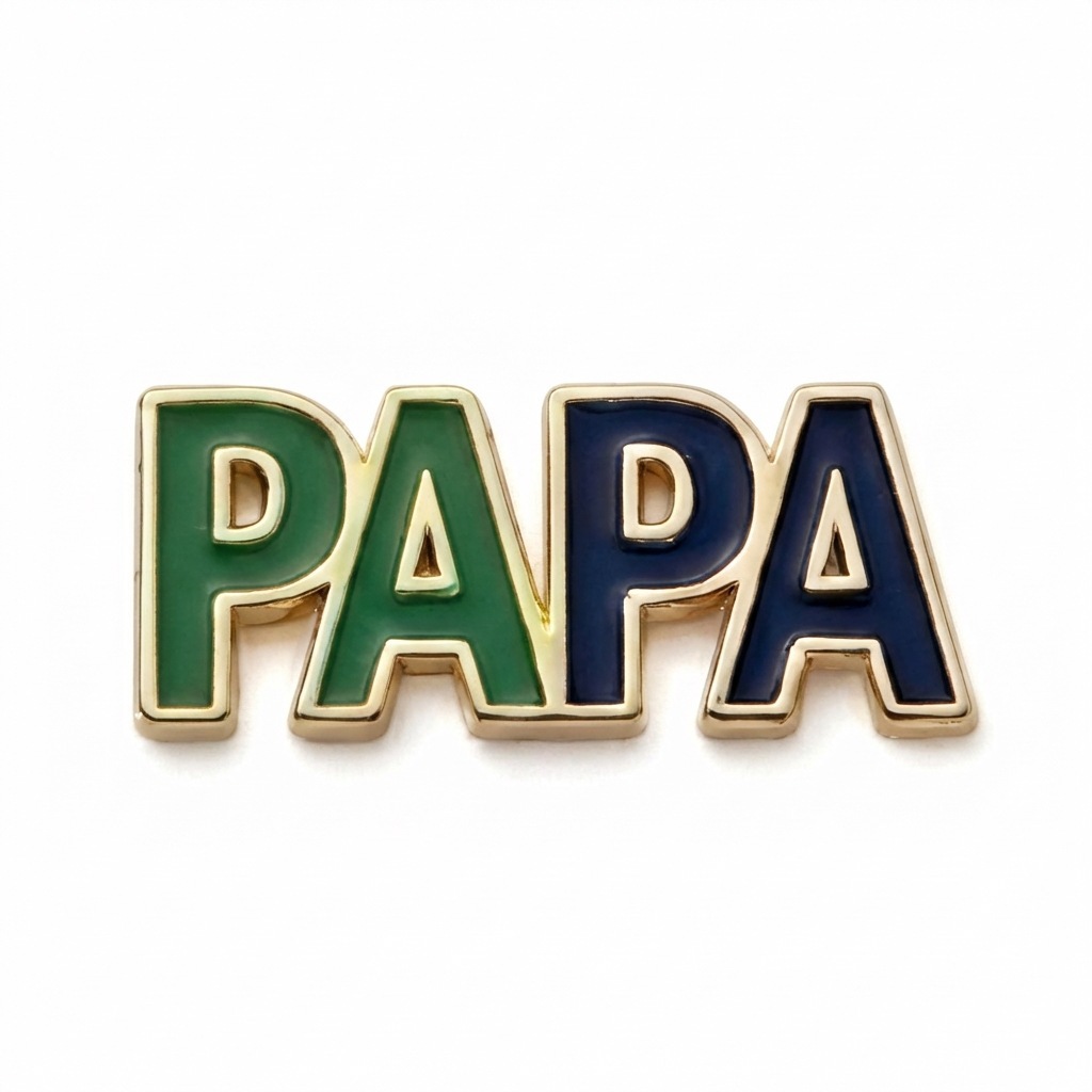 No 2 lettres Papa-accessoire unique