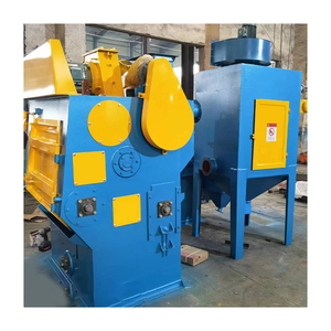 Çelik yapıların kireç çözücü için yüksek üretim büyük etek boyu paletli kumlama makinesi - Product Image 1