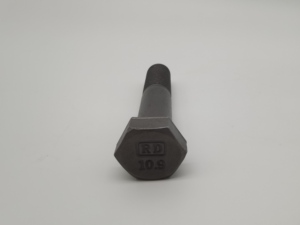 Yeni 40C ekskavatör alt kaydırıcı ray silindir alt silindir cıvata 18*90 fosfatlama gri ince iplik inşaat makine parçaları - Product Image 6