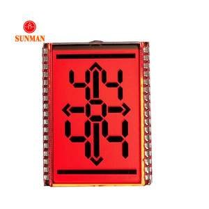 Benutzer definierte monochrome Mono quadrat 4-stellige 7-Segment-LCD-Flüssigkristallanzeige für Meter - Product Image 4