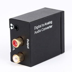 3.5MM Jack <strong>2</strong>*RCA Amplifier Decoder Digital to Analog <strong>Audio</strong> Converter - Product Image 2