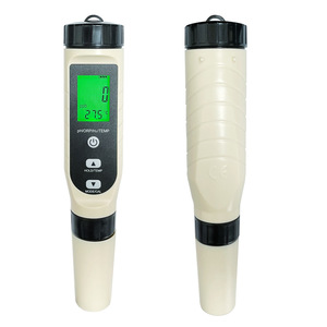 2025 NEWEST 4 in 1 PH/ORP/H2/Tempハイドロジェンリッチ水質試験用バックライトウォーター試験付き飲料水工場価格OEM - Product Image 1