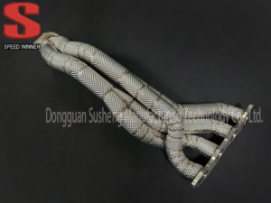 Honda tip R FD2 için ısı koruyucu ile fabrika egzoz başlığı ve EK EP EG - Product Image 2