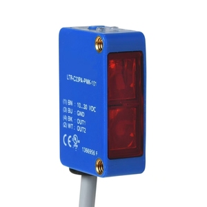 红外发光二极管灯NPN 1毫秒漫反射300毫米方形光电传感器12-24vdc三线2m电缆工业用途 - Product Image 4