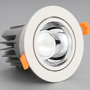 新设计不同反射器防眩光 10W圆形天花板嵌入式Cob Led筒灯 - Product Image 4