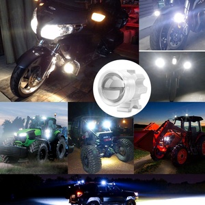 オートバイ用LEDドライビングライト、ハイロービーム機能フォグライトバイク用ヘッドライトPolarisYAMAHA Can Am ATV UTV、 - Product Image 3