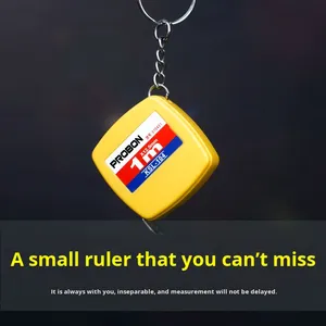 Mới Được Thiết Kế Thanh Lịch Và Đơn Giản 1M * 12.5Mm Abs Chất Liệu Trong Nhiều Màu Sắc Hình Vuông Số Liệu Quà Tặng Mini Băng Thép Đo - Product Image 3