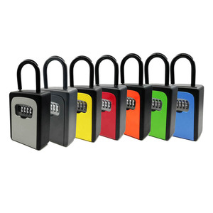 Kombination scode & 4-stelliger digitaler Schlüssel Aluminium-Sicherheits-Wand halterung Schließfach schlüssel Sichere Aufbewahrung für sichere Safes - Product Image 1
