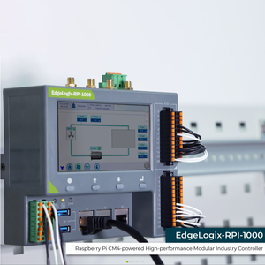 Raspberry Pi CM4 Host di controllo di livello industriale Gateway PLC/PAC Controller Edge industriale All-in-one Router LORAWAN 5G