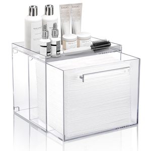 Custom <strong>Plexiglass</strong> Drawer Bins Multi-Purpose Square Acrylic <strong>Storage</strong> Containers with Drawers - Product Image 3