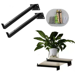 Nhiệm vụ nặng nề tường kệ chân đế công nghiệp màu đen nổi Kệ Khung Phần cứng hỗ trợ sửa chữa khung - Product Image 1