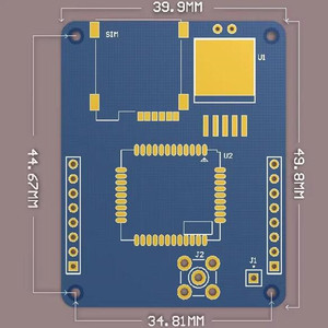 SIM800C SIM800L V2.0 5V Drahtloses GSM-GPRS-Modul Leiterplatte antenne SIM800L-Modul SIM800L - Product Image 2