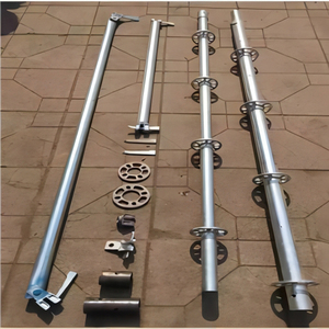 Soporte de andamio de acero para construcción, puntales de apuntalamiento pintados para uso en construcción, accesorios ajustables de acero para andamio - Product Image 6