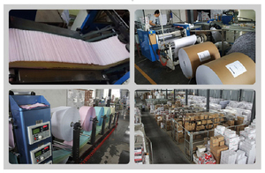 Formularios de pedido profesional Factura duplicada Libros de color Ncr Computadora Impresión continua Papel sin carbón para uso comercial