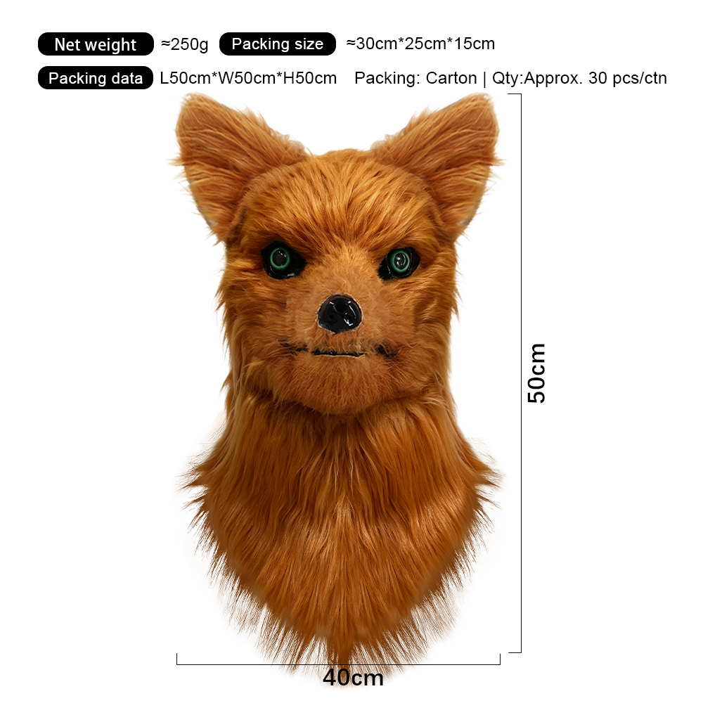 Yellow Open Mouth Fox