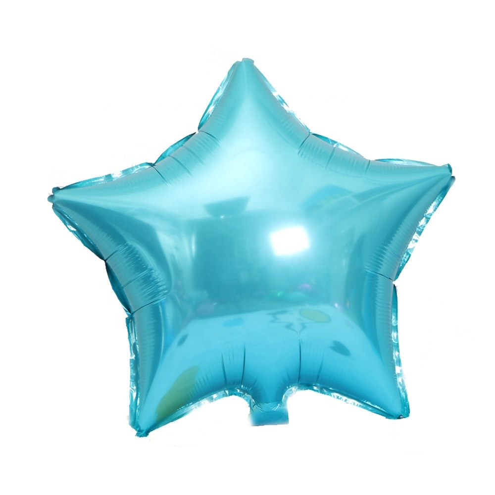 18 inch pearl blue star balloon