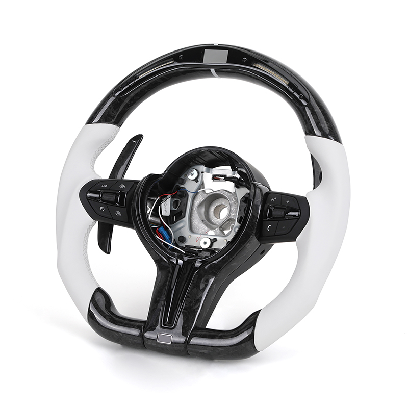 Leather + Carbon Fiber+lED