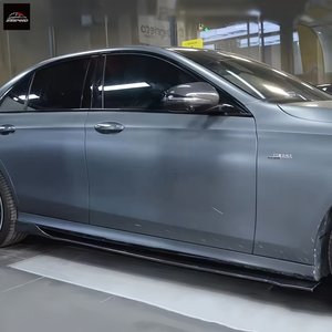 W213 e级真正的碳纤维前唇侧裙后扩散器排气尖端-Brabvs B型保险杠升级新状态 - Product Image 2