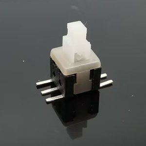 Interruptor de botón SMD de <span class=keywords><strong>6</strong></span> pines, autobloqueo resistente a altas temperaturas, 5,8x5,8x7mm, desbloqueado
