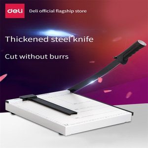 Deli 8016 kağıt kesici A4 manuel kağıt kesici ofis ve ev için noktalı çizgi kesici yüksek kalite - Product Image 4
