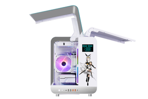 Estuche personalizado de Hurricane Beast para PC de juegos, torre de vidrio templado MATX/ITX torre de computadora de escritorio con pantalla digital - Product Image 3