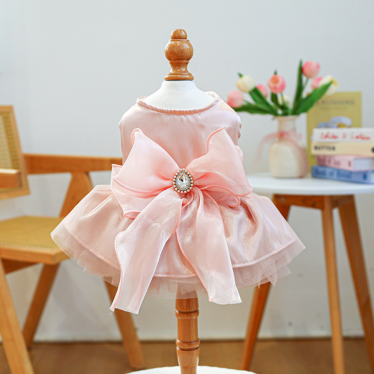 Robe de mariée Rose Litchi