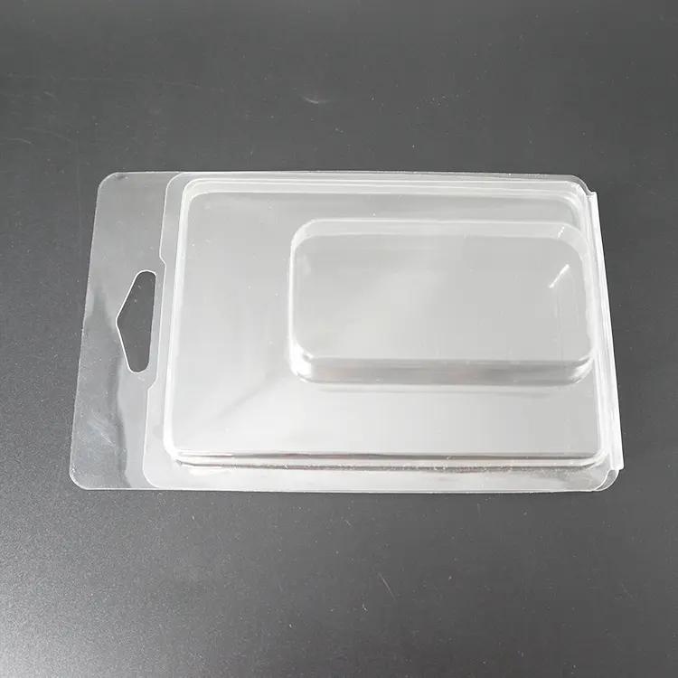 אישית PET PVC שקוף פלסטיק שלפוחית קליפת צדפה טלפון מקרה אריזה עבור רכיב אלקטרוני פלסטיק אריזה