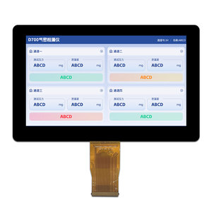 Módulo de pantalla LCD TFT de 7 pulgadas 1024*600 HX8282A11 con interfaz LVDS