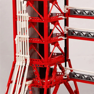 Mork 3586PCS אפולו שבתאי V השקת טבור מגדל דגם לבנים עצרת סט חם DIY צעצוע אבני בניין שיגור רקטות כרית