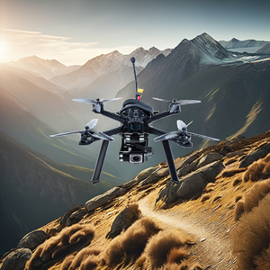 <strong>FPV</strong> Drone 7 Inch Carbon Fiber <strong>Frame</strong> Kit Innovative Design 7'' <strong>FPV</strong> Drone with HD Camera for Agricultural Monitoring - Product Image 1